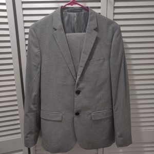 Light Gray H&M Slim-Fit Suit (Jacket/Pants)